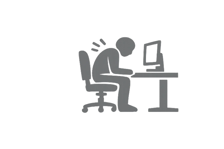Trening przy siedzącym trybie życia i fizjoterapia